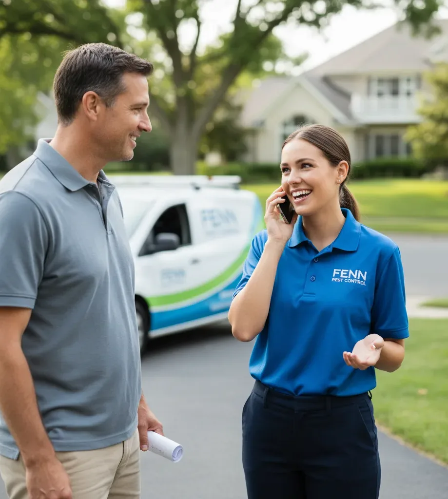 Fenn Pest Control customer support in Winston